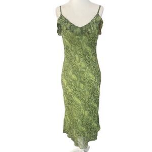Betsey Johnson Green Midi Dress